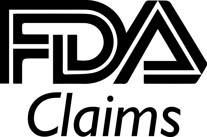 View Fda Claims Clipart - Fda Approved Logo Png (868x573), Png Download