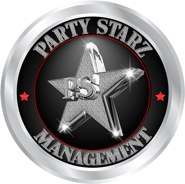 Party Starz Management Logo - Emblem (638x652), Png Download