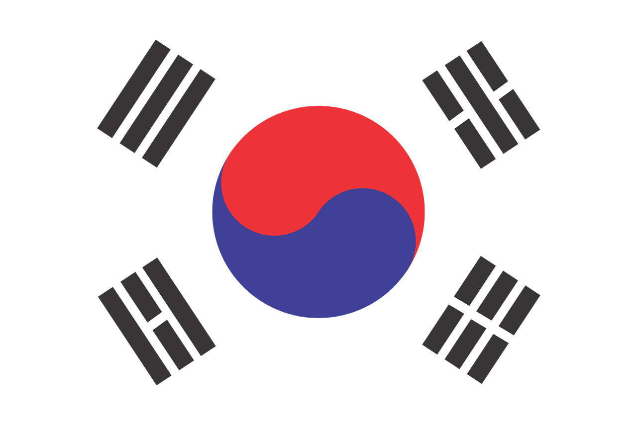 View Larger Image - Korea National Flag (573x382), Png Download