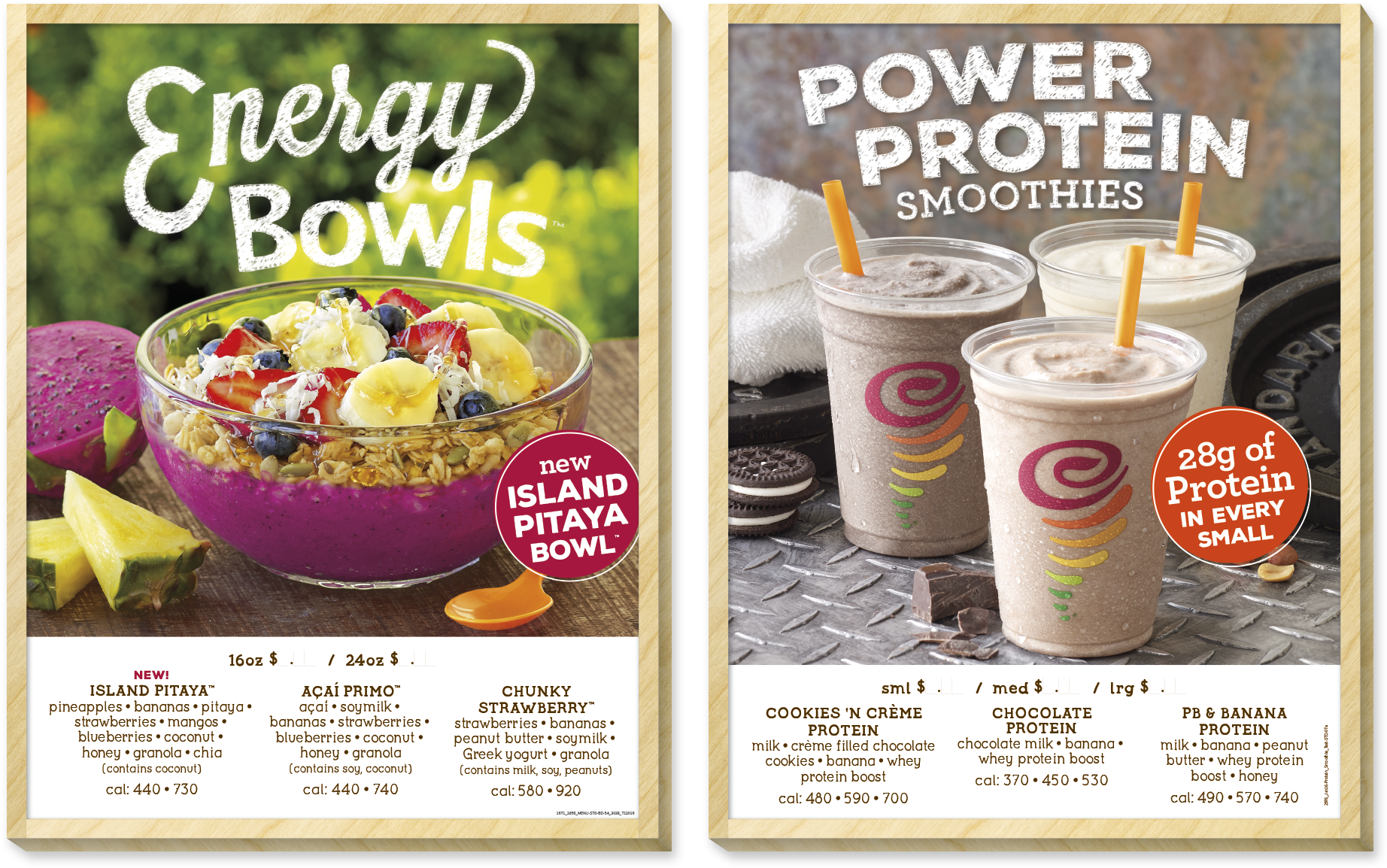 Jamba Juice Energy Boost Reliant Energy - Jamba Juice Bowls Menu (1920x1270), Png Download