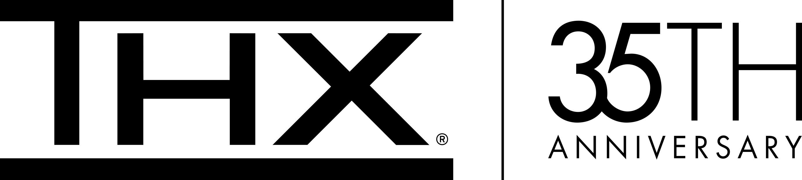 Thx Mobile - Thx (2762x621), Png Download