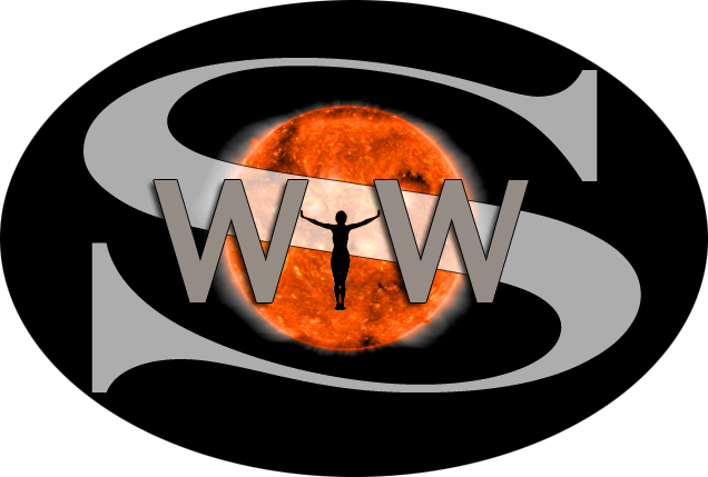 Space Weather Woman Dr - Circle (636x429), Png Download