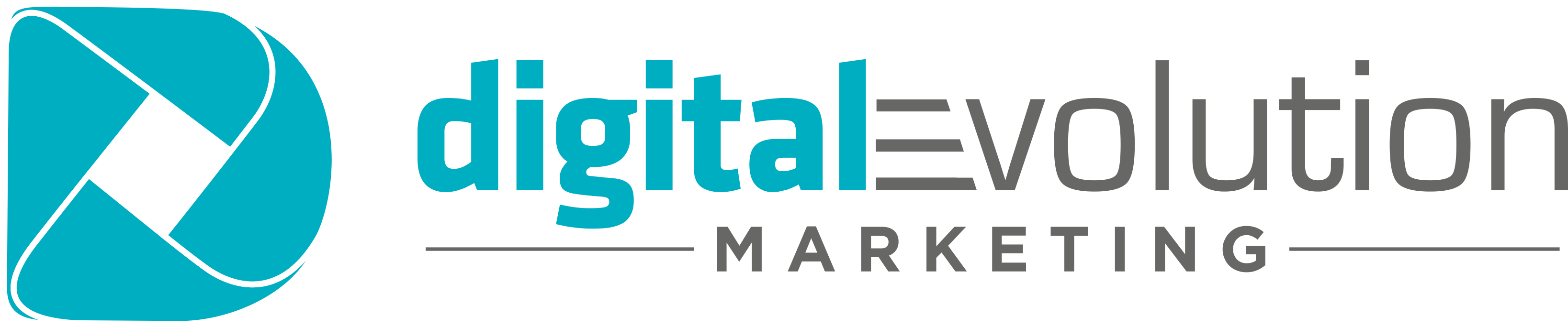 Digital Evolution Marketing - Digital Marketing Client Logo (3297x734), Png Download