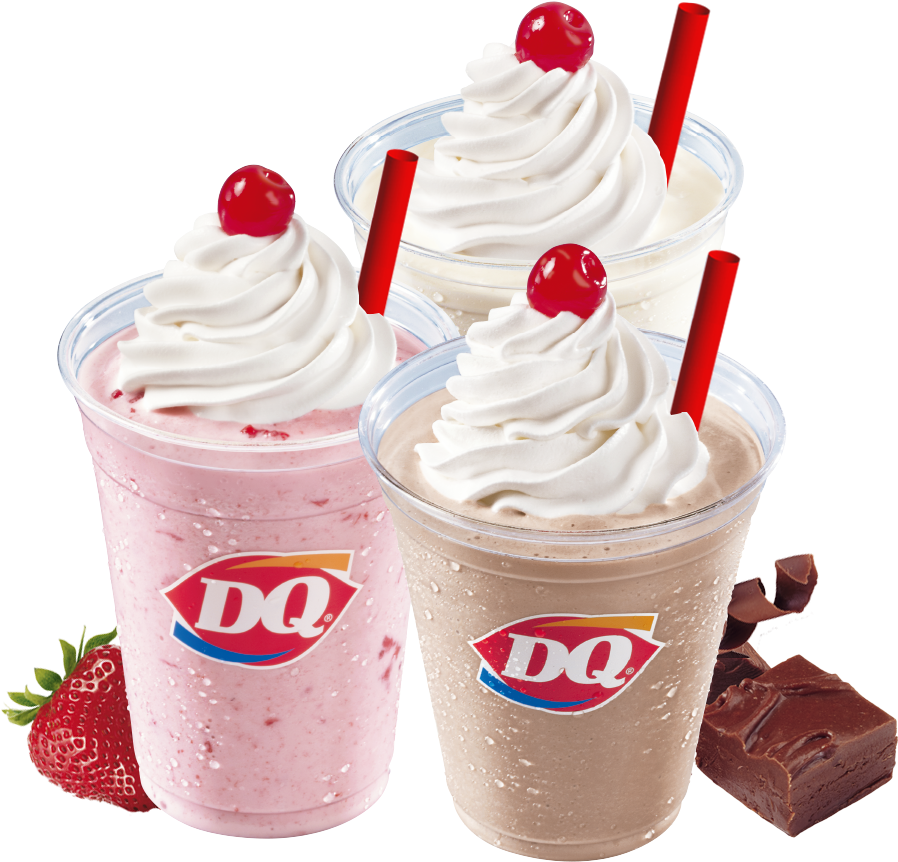 Free Dairy Queen Logo Png - Dairy Queen Shakes And Malts (940x863), Png Download