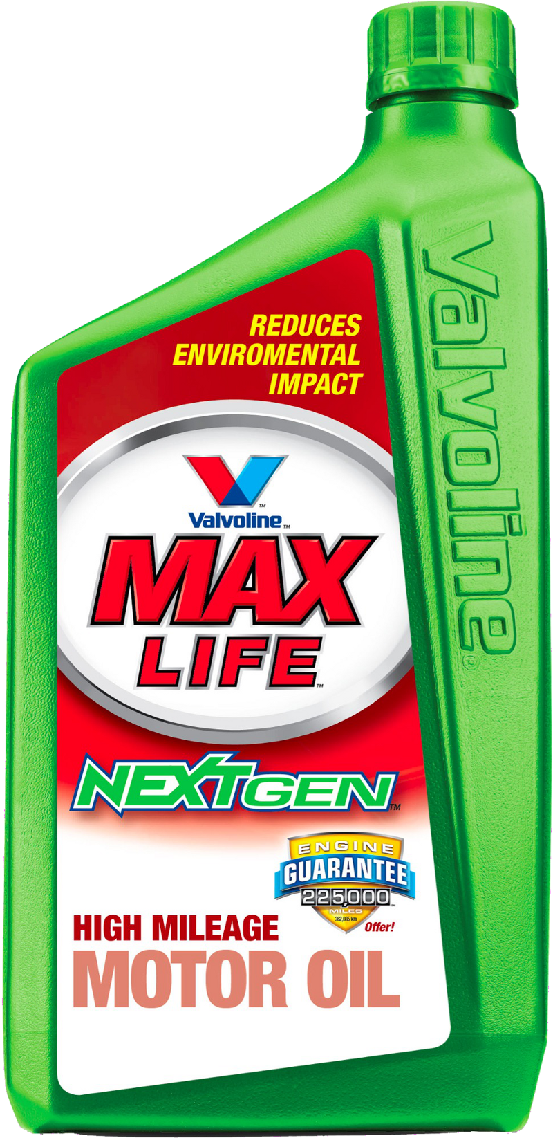 A Bottle Of Valvoline Nextgen Maxlife - Valvoline Maxlife 5w30 (800x1645), Png Download