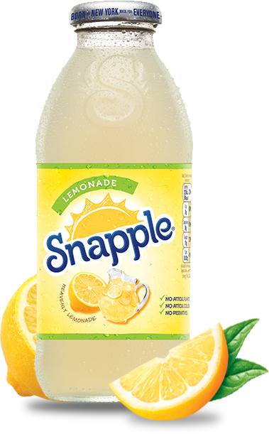 Lemonade - Snapple Lemon Tea - 12 Pack, 16 Fl Oz Bottles (379x611), Png Download