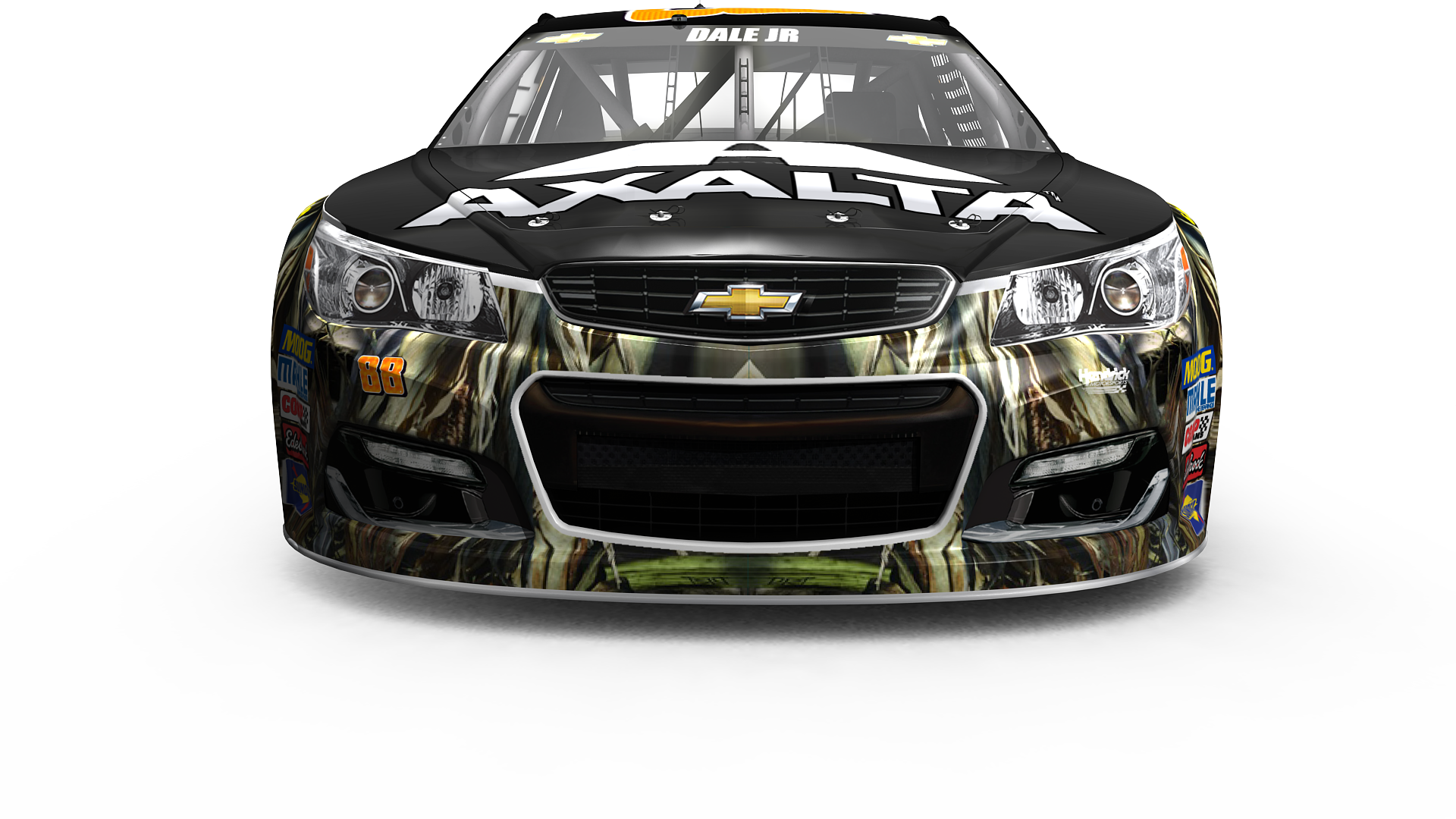 Earnhardt Unveils New Axalta Paint Scheme For Bristol - Paint (1920x1080), Png Download