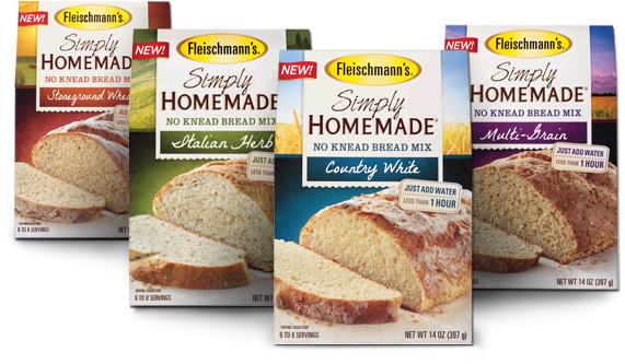 Check - Fleischmann's Simply Homemade Country White Baking (571x333), Png Download