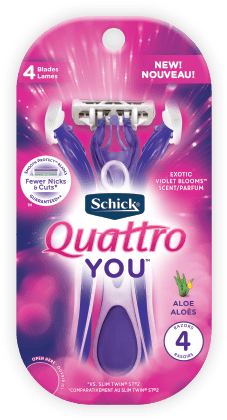 Schick Quattro You (470x450), Png Download