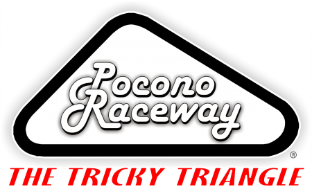 Pocono Raceway Logo - Pocono Raceway The Tricky Triangle (450x270), Png Download