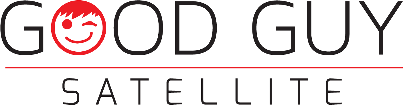 Good Guy Satellite Logo Dish Network Idaho Falls (1430x429), Png Download