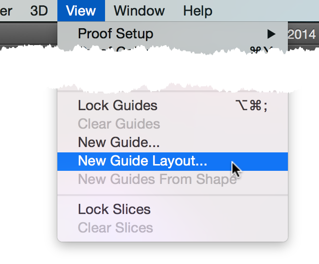 Photoshop Guides - New Guide Layout Cs6 (656x544), Png Download