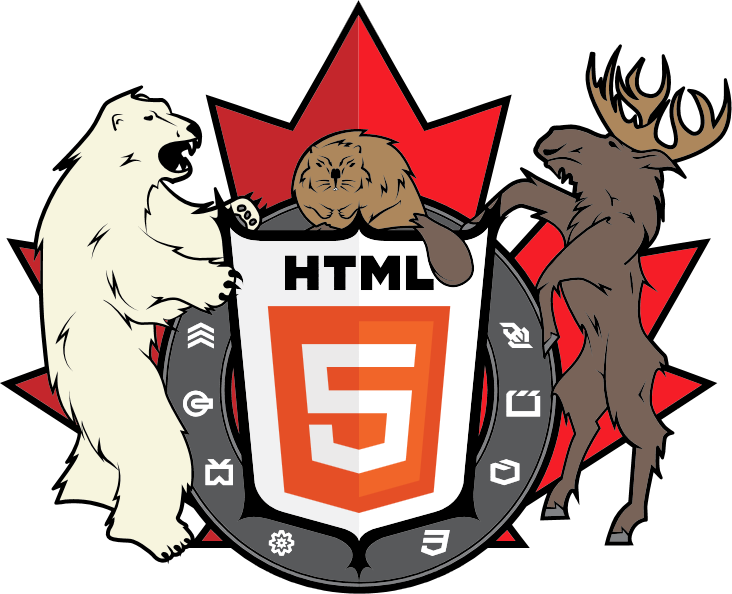 Microsoft Really Jumped On The Html5 Bandwagon In A - Developer Coat Of Arms (732x594), Png Download