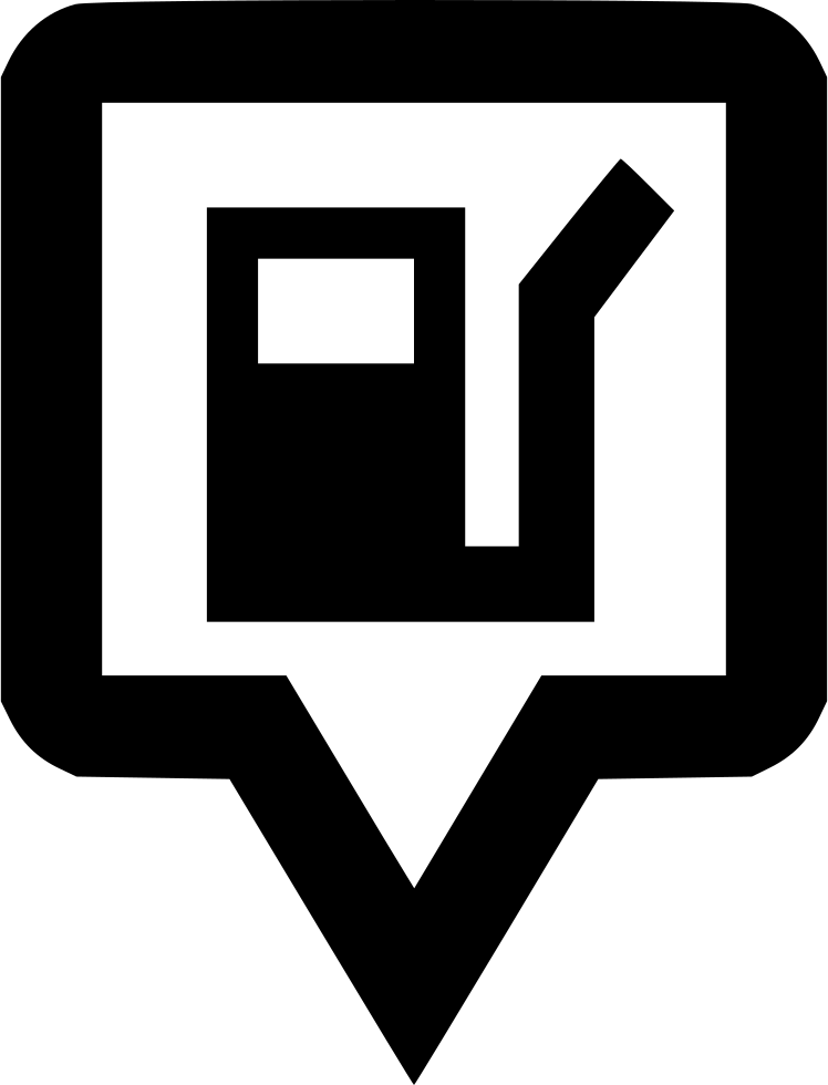 Pin Gas Station (748x980), Png Download