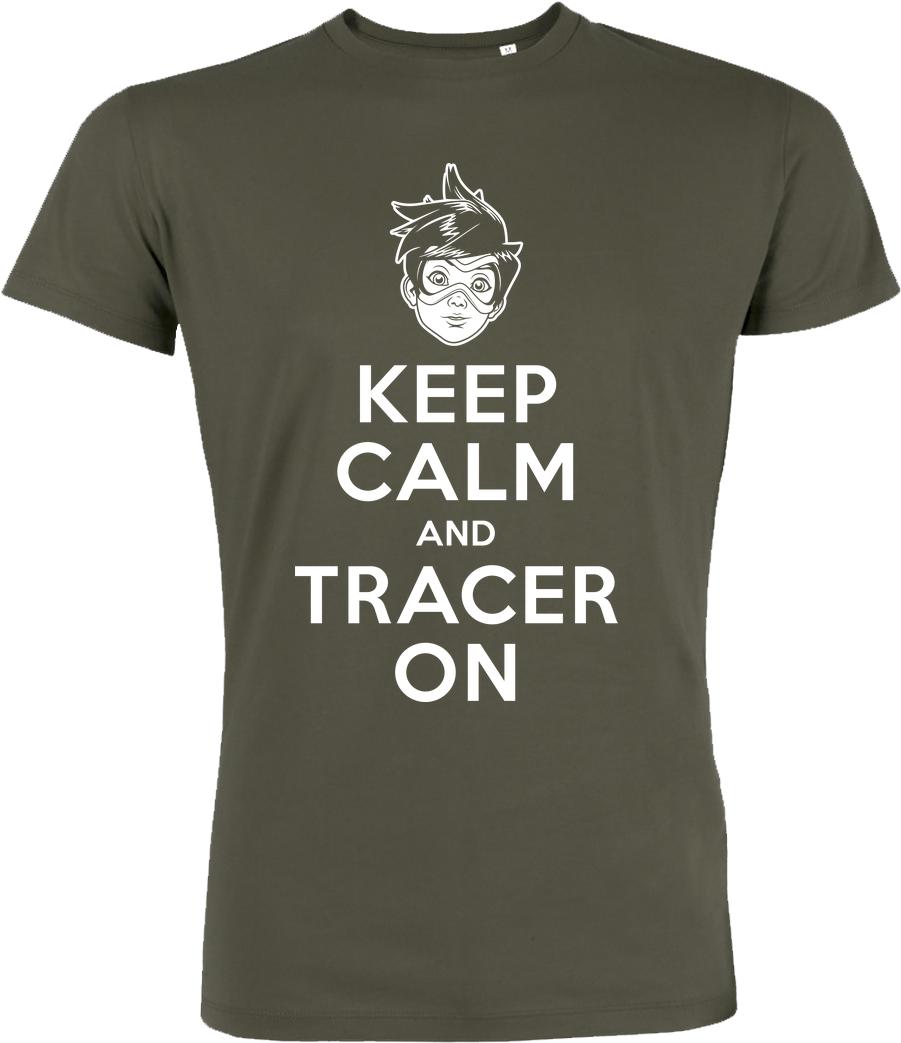 Olipopart Keep Calm And Tracer On T Shirt Stanley T - Keep Calm And Carry On Iphone (1044x1044), Png Download