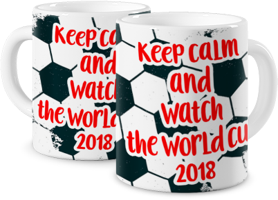 Photo Mug Coloured Mug Keep Calm And Watch - Mug (540x407), Png Download
