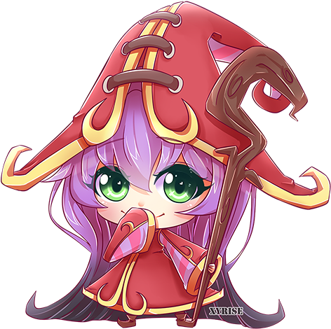 Lulu Transparent Png - Lulu League Of Legends Fan Art (500x500), Png Download