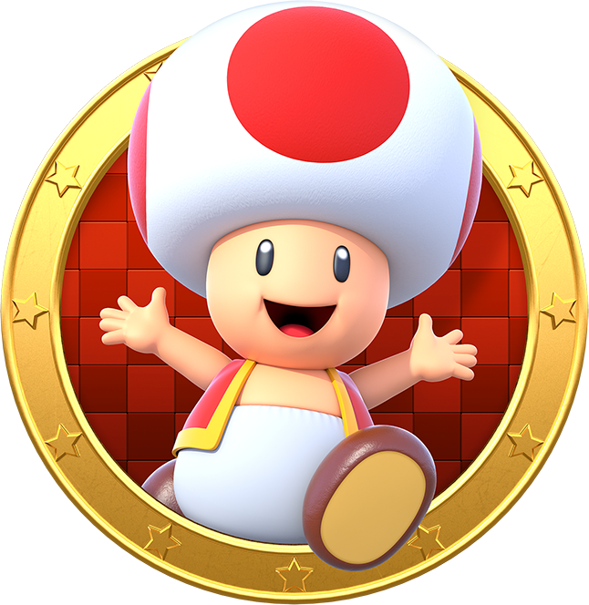 Toad Mario Party - Mario Party Legacy Toad (646x664), Png Download
