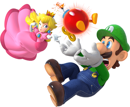 Super Mario Party Comes Out On October 5th Worldwide - Super Mario Party (496x407), Png Download