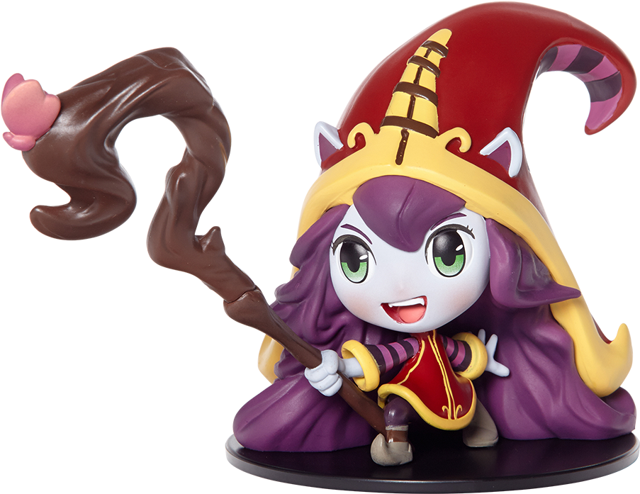 Lulu Figure - Lulu League Of Legends Figure (1000x1000), Png Download