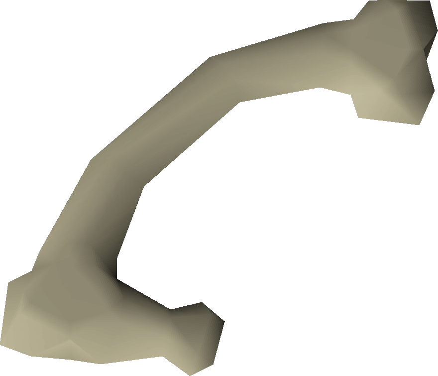 Curved Bone (880x755), Png Download