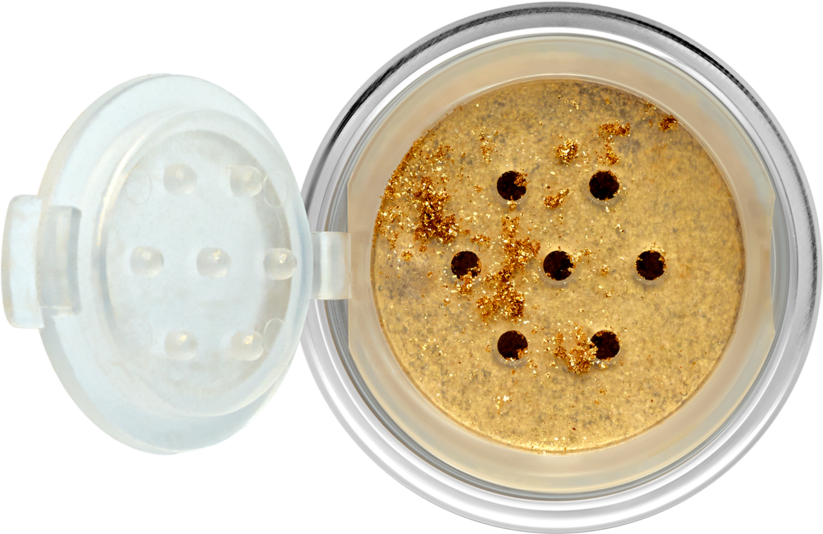 Pure Gold Glitter - Too Faced Pure Gold Loose Glitter (2000x773), Png Download