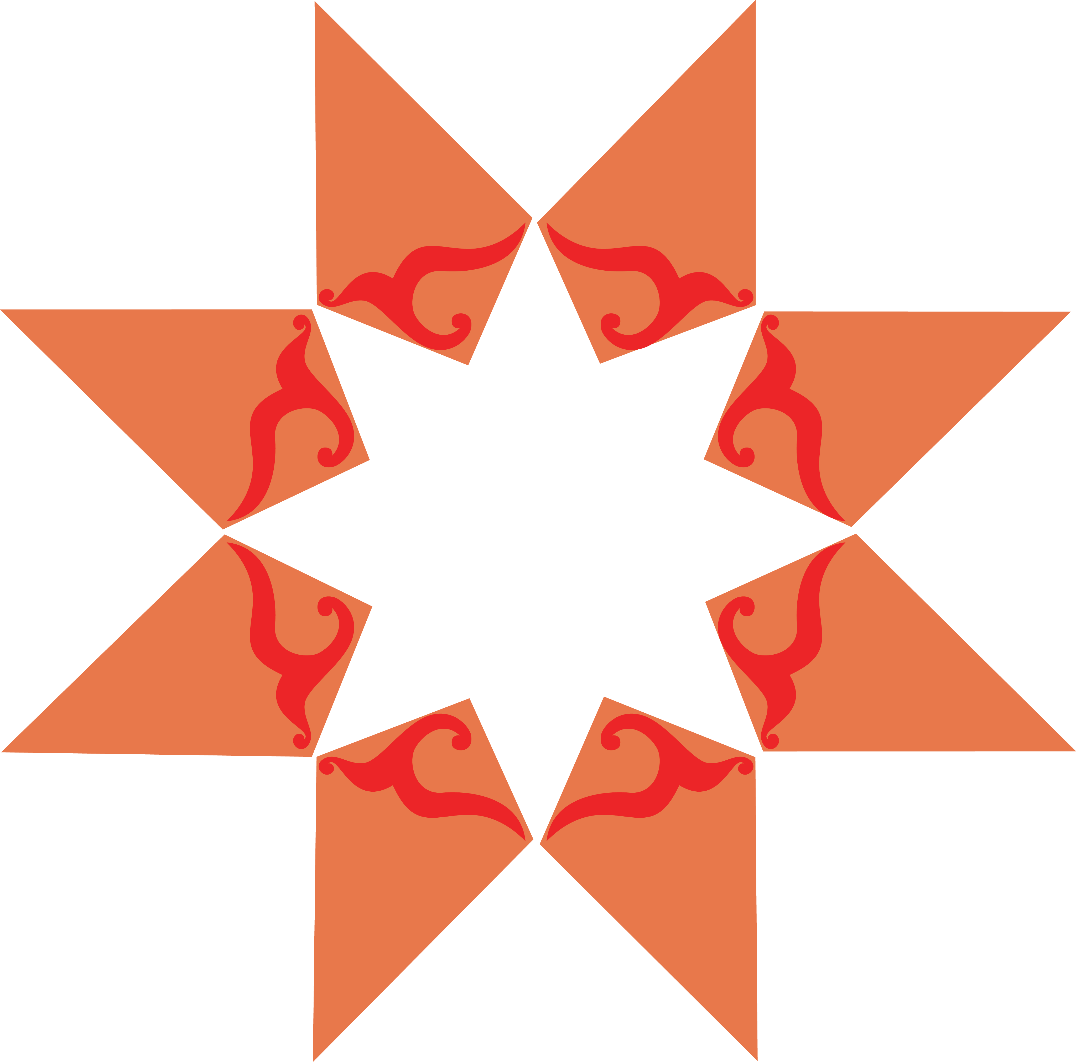 Png Coloured - Cross-stitch (4097x4046), Png Download