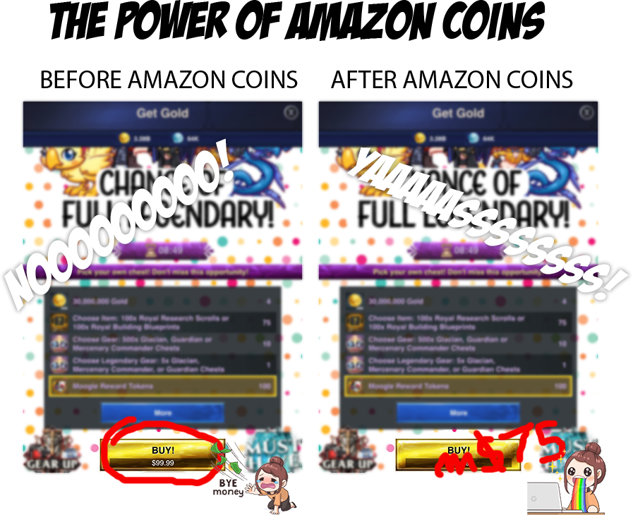 Get Packs For Cheaper With Amazon Coins - Amazon Coin (897x730), Png Download