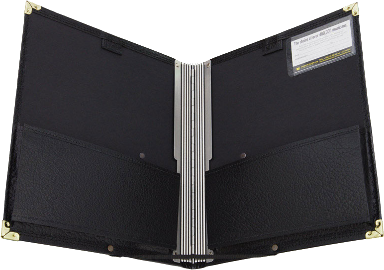 The Deluxe Black Folder - Professional Black Folder (772x542), Png Download