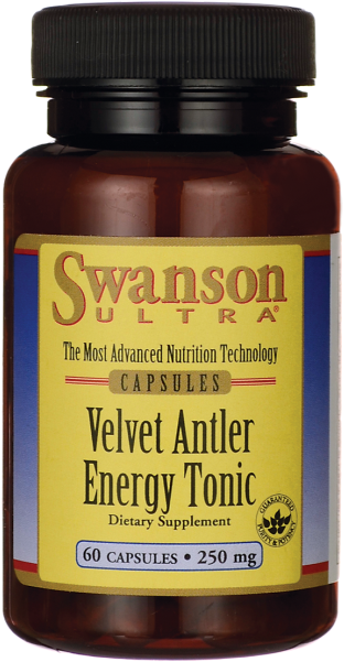 Swanson Ultra Antler Velvet Energy Tonic - Lutein 10 Mg 60 Sgels By Swanson Ultra (650x650), Png Download