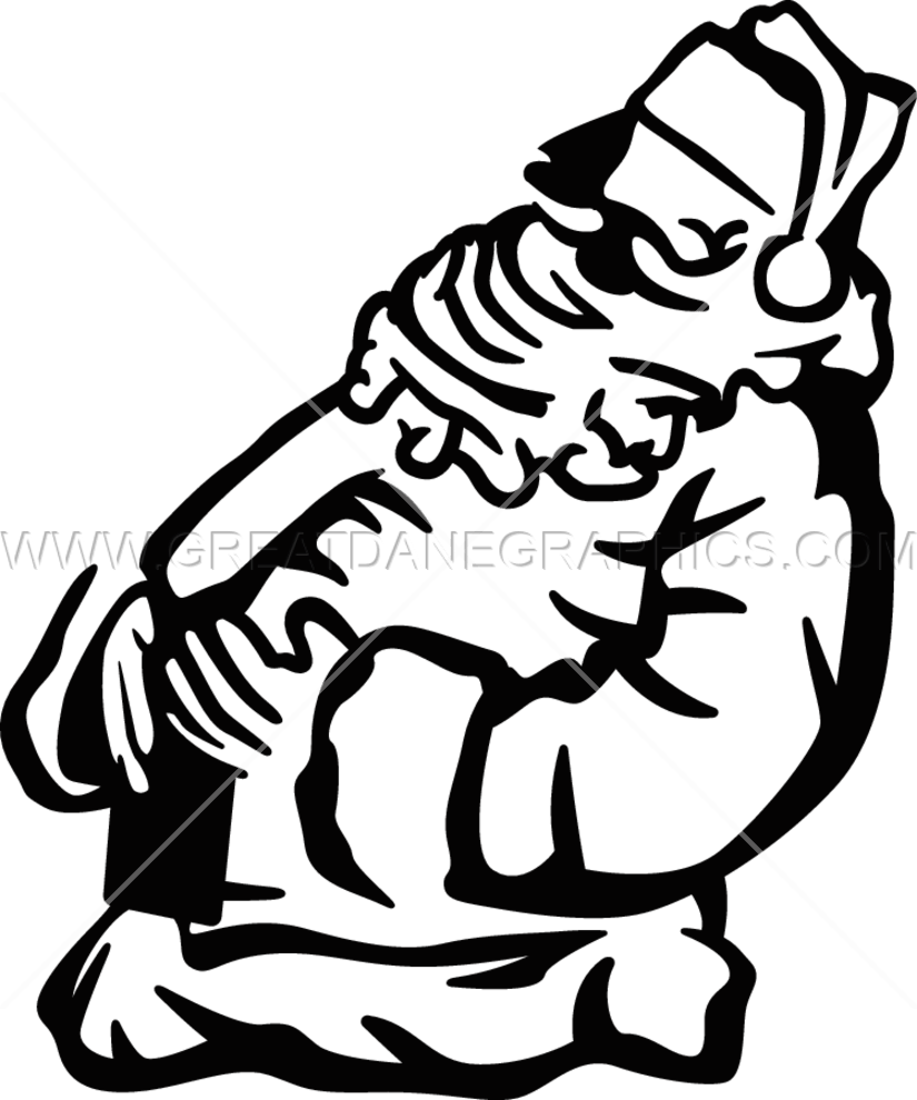 Santa Ho Ho Ho - Illustration (825x990), Png Download