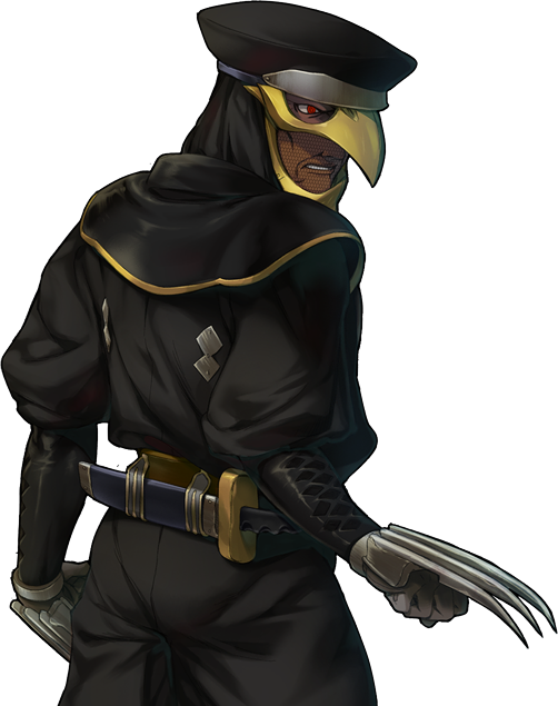 Dark-crow - Costume Hat (502x635), Png Download