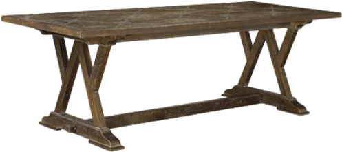 Modern Room Furnishings - Cordoba 96" Dining Table - Timberwood - French Heritage (500x500), Png Download