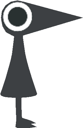 Download Zip Archive - Monument Valley Game Crow Transparent (750x650), Png Download