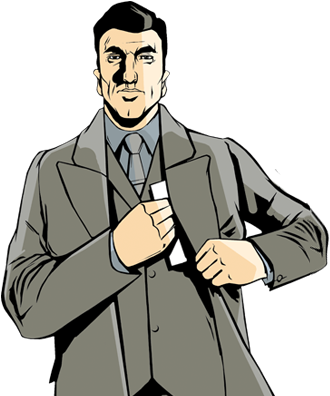 You Want To Talk About Interesting And Creepy Characters - Gta 3 Donald Love (340x400), Png Download