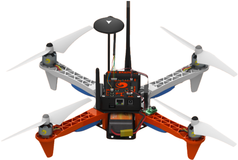 Erle-copter, Ubuntu Core Edition - Ubuntu Drone (640x357), Png Download