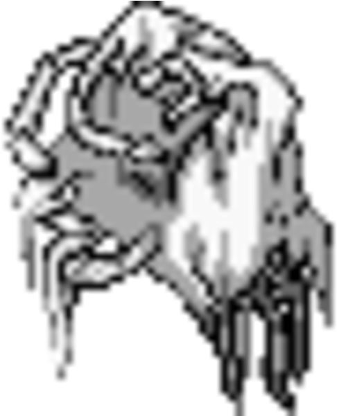 Lavender Town Syndrome Creepypasta - Pokemon White Hand Sprite (600x600), Png Download