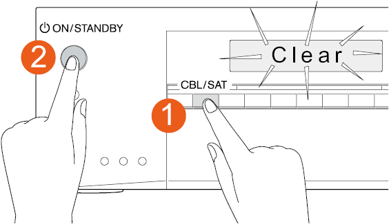 8644 - Reset Onkyo Tx Sr444 (578x343), Png Download
