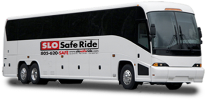 Large Charter Buses - White Bus (541x357), Png Download