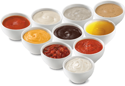 Food & Cooking - Different Sauce (430x430), Png Download