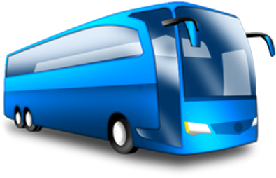 Bus Charter Experts - Travel Bus Icon Png (400x400), Png Download