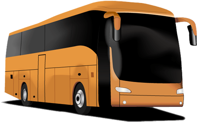 Auburn Charter & Shuttle Bus Services - Bus Vector Png (495x249), Png Download