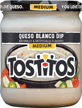 Tostitos® Queso Blanco Dip - Tostitos Queso Blanco Dip (334x483), Png Download