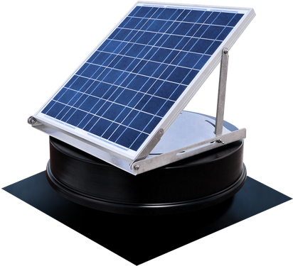 Solaro Energy Solaro Aire Tilt Panel - Attic Fan (440x404), Png Download