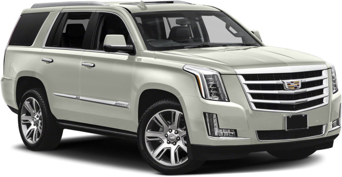 Images - 2017 Cadillac Escalade Premium White (1200x573), Png Download