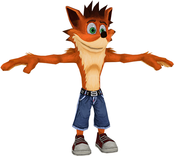 Download Zip Archive - Crash Of The Titans Model (750x650), Png Download