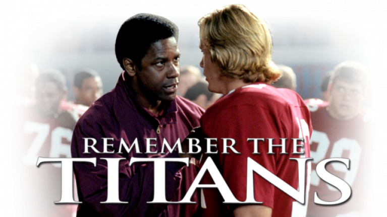 A Very Necessary Tribute To Denzel Washington And A - Remember The Titans (dvd + Blu-ray) Denzel Washington, (767x431), Png Download