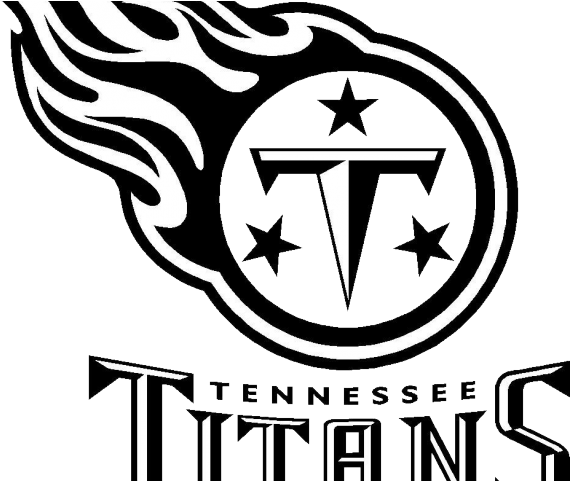 Tennessee Titans Clipart Titans Logo - Tennessee Titans Black Logo (640x480), Png Download