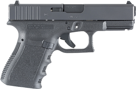Semi Auto Pistols - Glock 19 Battleworn Red (540x360), Png Download