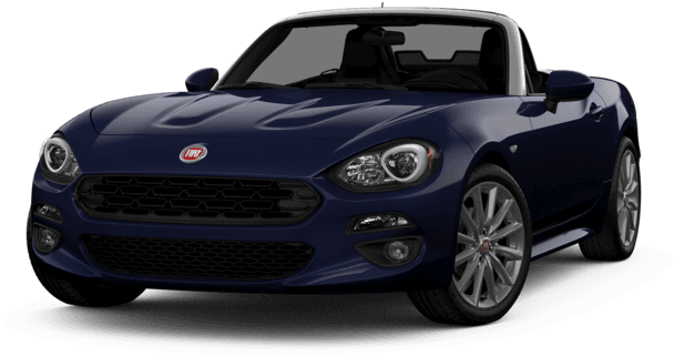 Mare Blue Metallic - 2018 Abarth 124 Spider Red (800x510), Png Download